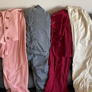 Pants and sweatpants sets